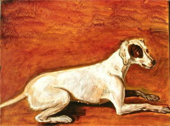 Œuvre contemporaine nommée « Dog », Réalisée par CHRISTIAN DOLLET