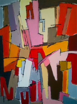 Œuvre contemporaine nommée « Abstraction faite du linge sale II », Réalisée par CHRISTIAN MENARD