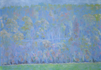Œuvre contemporaine nommée « Forêt céleste-litl », Réalisée par MIKHAILOV