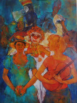 Œuvre contemporaine nommée « metamorphoses11 », Réalisée par NICOLE DE FOMMERVAULT