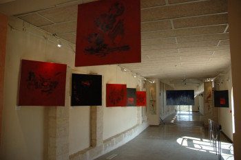 Œuvre contemporaine nommée « Chai du Terral mars 2012 », Réalisée par MARCO