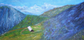 Œuvre contemporaine nommée « Vallée de la Tarentaise, II.  », Réalisée par NADIA VIGUIER
