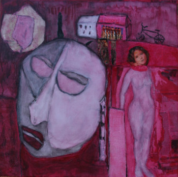 Œuvre contemporaine nommée « Obsédé sexuel,affirmatif », Réalisée par ALAIN BERTHAUD