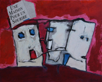 Œuvre contemporaine nommée « Une maison pour un sourire », Réalisée par ALAIN BERTHAUD
