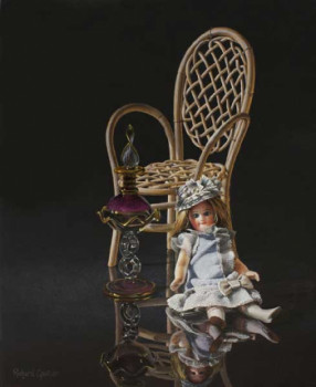 Œuvre contemporaine nommée « La poupée ivre », Réalisée par GAUTIER