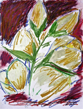 Œuvre contemporaine nommée « Fleurs 51 », Réalisée par CHRISTIAN DOLLET