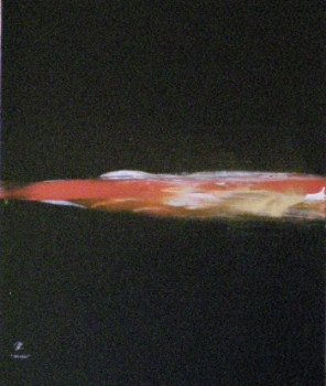 Œuvre contemporaine nommée « 309. Volcano  46' x 55' », Réalisée par DIANE RAUSCHER-KENNEDY