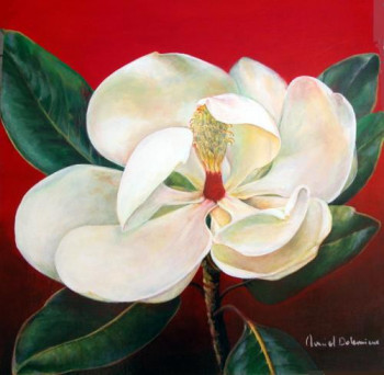Œuvre contemporaine nommée « Magnolia », Réalisée par MURIEL DOLEMIEUX