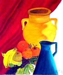 Œuvre contemporaine nommée « La Cruche (Cubisme) », Réalisée par ISRADAN