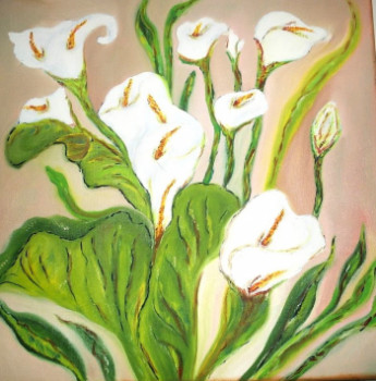 Œuvre contemporaine nommée « Bouquet d'Arôme  (Impressionnisme) », Réalisée par ISRADAN