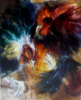 Œuvre contemporaine nommée « La mort du coq », Réalisée par JEAN-LOUIS PATRICE