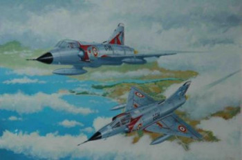 Œuvre contemporaine nommée « MIRAGE III C », Réalisée par MICHEL MICHAUX