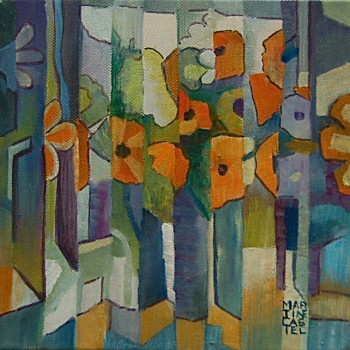 Œuvre contemporaine nommée « 707 - TOCADE », Réalisée par MARTINE CASTEL