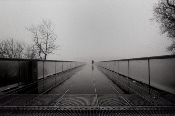 Œuvre contemporaine nommée « LA PASSERELLE 1 », Réalisée par CHRISTOPHE FABLET