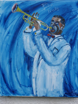 Œuvre contemporaine nommée « Louis Armstrong », Réalisée par MICHEL GAY