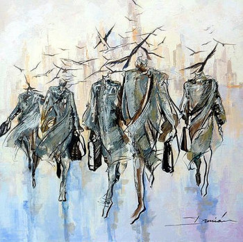 Œuvre contemporaine nommée « Migration  », Réalisée par TIRADO