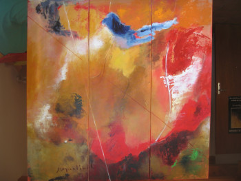 Œuvre contemporaine nommée « Peinture 2437 », Réalisée par JEANNE-CéLINA MARTINET