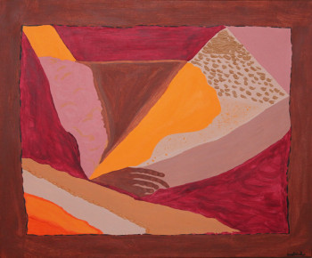 Œuvre contemporaine nommée « Mère terre », Réalisée par   MARIA  COUTINHO   /  MARIA  C.