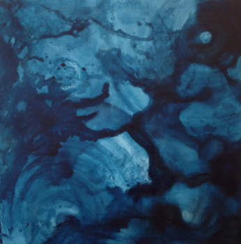 Œuvre contemporaine nommée « Aqua II », Réalisée par CORINNE DUMONT PASQUIER