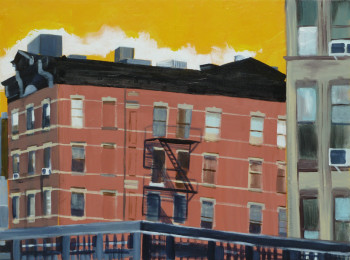 Œuvre contemporaine nommée « The light red brick building », Réalisée par BONNEAU-MARRON