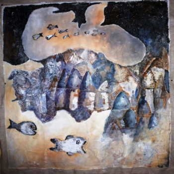 Œuvre contemporaine nommée « Les cappadoces », Réalisée par SANCELME