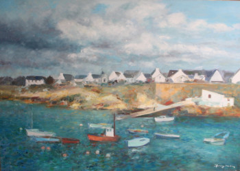 Œuvre contemporaine nommée « 01464 - Paysage breton », Réalisée par HENRY SIMON