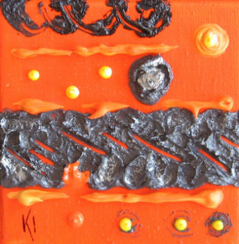 Œuvre contemporaine nommée « Couleurs et relief / Colors and Relief #1325 », Réalisée par KLARA