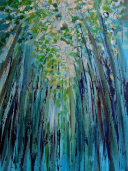 Œuvre contemporaine nommée « Les Bouts des Bambous », Réalisée par CHRISTIAN MENARD