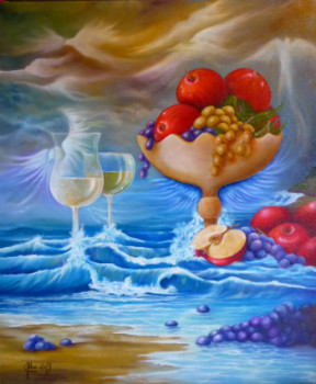 Œuvre contemporaine nommée « fruits de mer », Réalisée par ALBO