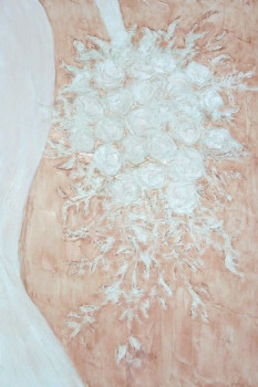 Œuvre contemporaine nommée « Bouquet de la mariée », Réalisée par TANIA BERNARD-SCHUGALTE