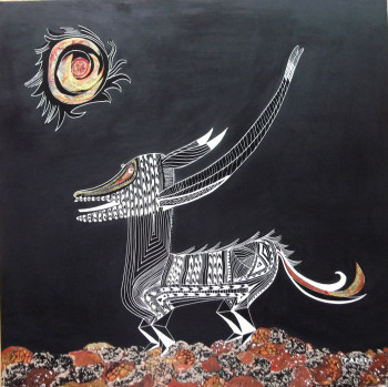 Œuvre contemporaine nommée « The Antilope », Réalisée par FABIE