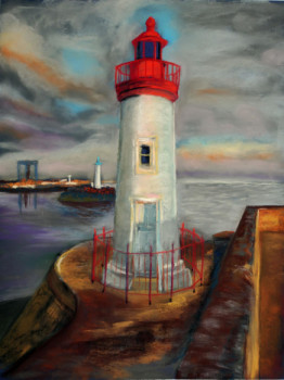 Œuvre contemporaine nommée « Le Phare de La Cotinière », Réalisée par BARTLET-DROUZY