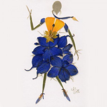 n° 67 - Delphinium Sur le site d’ARTactif