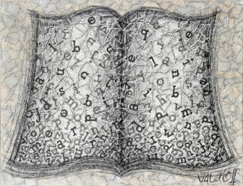 Œuvre contemporaine nommée « Taille-Douce », Réalisée par VAL D'OFF