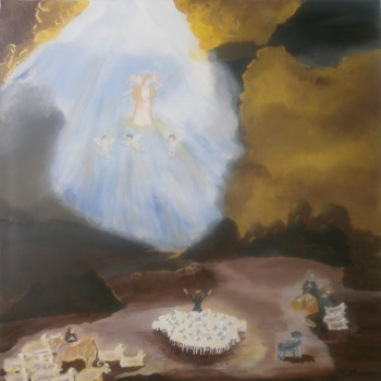 Œuvre contemporaine nommée « lumière », Réalisée par CATHERINE NICOLAS