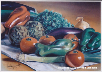 Œuvre contemporaine nommée « Légumes », Réalisée par FRéDéRIC VIGNEAUD