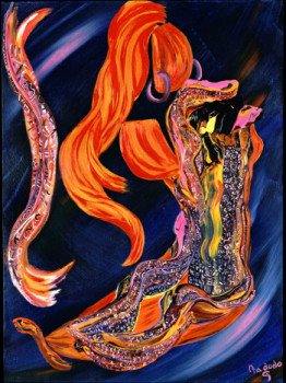 Œuvre contemporaine nommée « Sirena  », Réalisée par NADODO