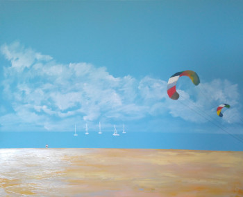 Œuvre contemporaine nommée « TARIFA (Espagne) », Réalisée par BERNARD CAHUE