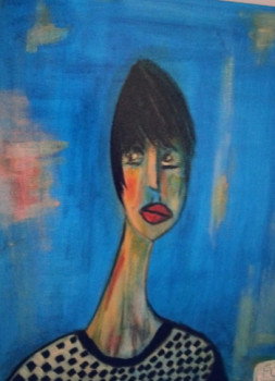 Œuvre contemporaine nommée « Suzan », Réalisée par FARIDA LOUNIS