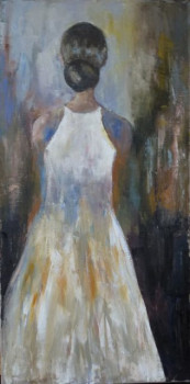 Œuvre contemporaine nommée « Femme au chignon », Réalisée par LENA B