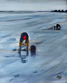 Œuvre contemporaine nommée « Noirmoutier 3 - VENDU / SOLD / VENDUTO », Réalisée par JEAN-FRANçOIS ZANETTE