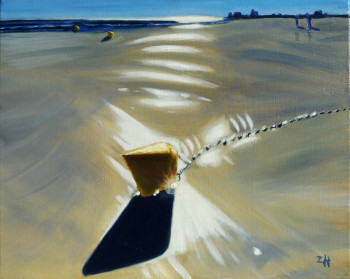 Œuvre contemporaine nommée « La bouée / Buoy / Boa 1 », Réalisée par JEAN-FRANçOIS ZANETTE