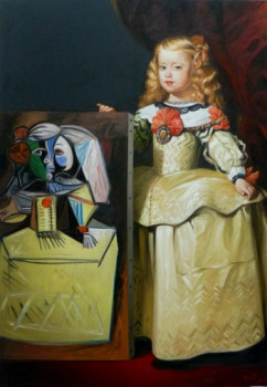 Œuvre contemporaine nommée « INFANTE MARIA MARGARITA », Réalisée par BRUET