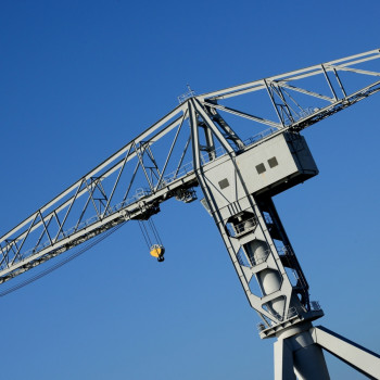 LA GRUE GRISE PORT DE NANTES Sur le site d’ARTactif