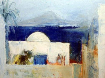 Œuvre contemporaine nommée « Sidi Bou Saïd », Réalisée par GUILLOU