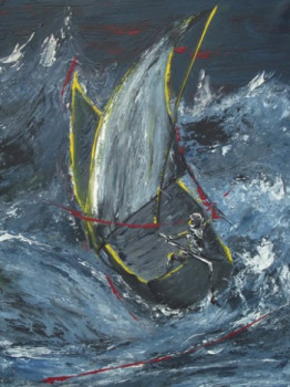 Œuvre contemporaine nommée « tempête », Réalisée par CYRIL