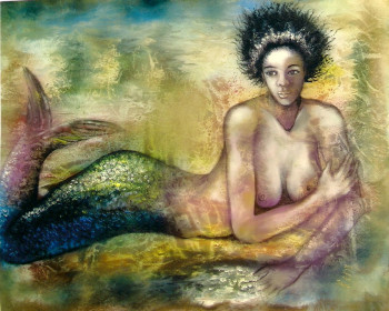 Œuvre contemporaine nommée « Sirène », Réalisée par VASA