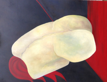Œuvre contemporaine nommée « le vertige blanc », Réalisée par FRANçOISE COEURET