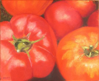 Œuvre contemporaine nommée « Tomates », Réalisée par ARNOLD