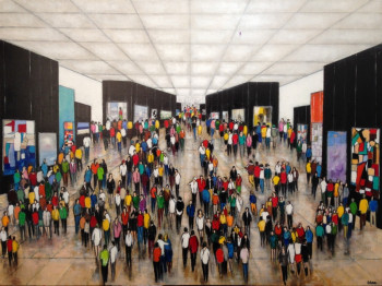 Œuvre contemporaine nommée « La galerie », Réalisée par VICTOR SASPORTAS